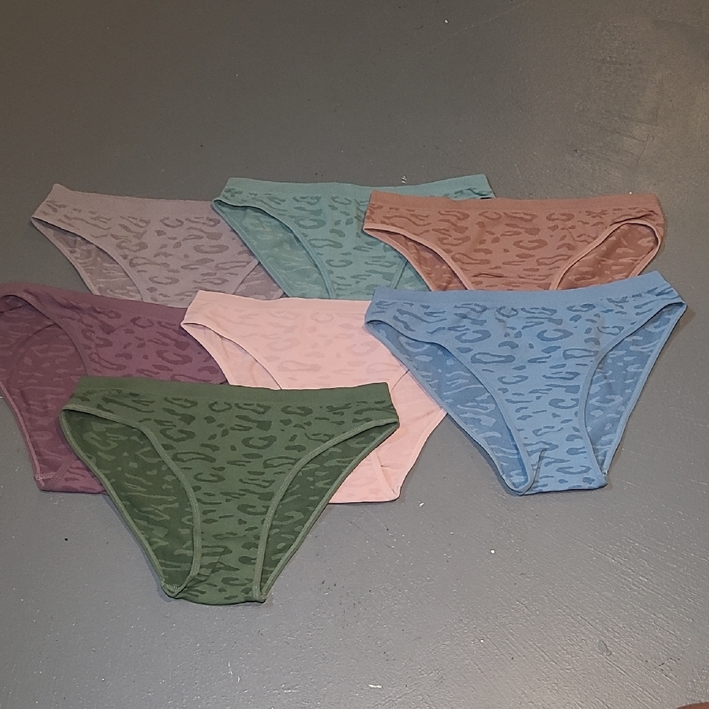 SHEIN Multicolor Leopard Print Panties Set
